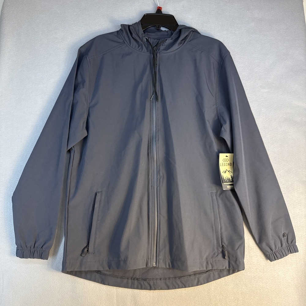 Leg3nd Jacket, Men Size Medium, Hooded
